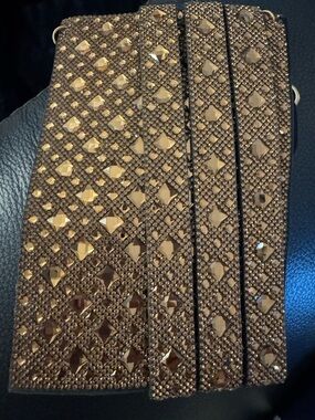 Chocolate sparkle crossbody purse New
